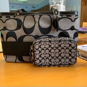 Coach Purse and Matching Wallet